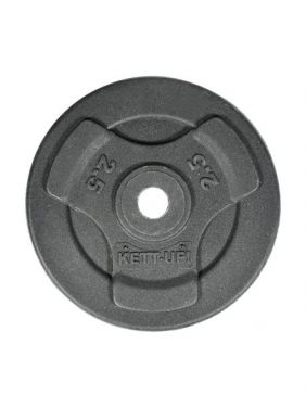 Диск KETT-UP KRAFT 2,5кг, черный матовый, ø 26
