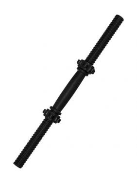 Гриф гантельный KETT-UP KRAFT черный, пластиковый, 0,3кг