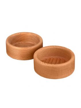 Комплект 2х соусниц больших KETT-UP ECO WOOD FOR LIFE диаметр 9см деревянная