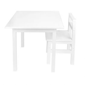 Комплект "стол + стул" детский KETT-UP ECO ODUVANCHIK (ОДУВАНЧИК) 50*60см, белый