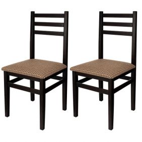 Комплект стульев (2шт) KETT-UP ECO LUKAS (ЛУКАС) цвет венге, массив бука