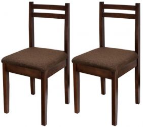 Комплект стульев (2шт) KETT-UP ECO OLIVER (ОЛИВЕР) деревянный, орех