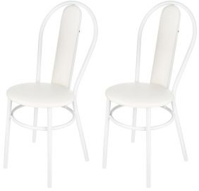 Комплект стульев (2шт) KETT-UP Сицилия, белый / белый