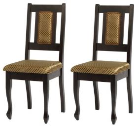 Комплект стульев (ПАРА) KETT-UP TURIN NEW (ТУРИН) кухонный, деревянный, венге
