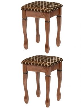 Комплект табуретов (2шт)  KETT-UP ECO RICHARD (РИЧАРД) орех деревянный