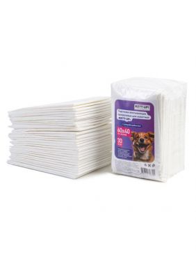 Подстилки KETT-UP 60*40 см для животных (30шт) быстросохнущие