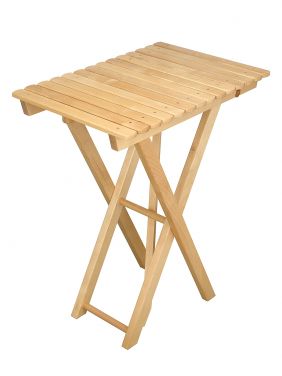 Стол малый, Н75см, KETT-UP NATURE 60х45см складной,  массив, водный лак