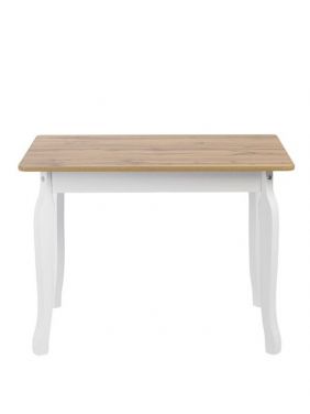 Стол кухонный 100*60см KETT-UP ECO LEO белый / дуб вотан, деревянный