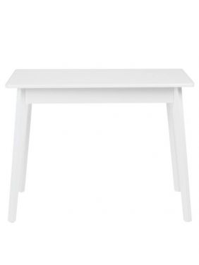 Стол кухонный 80*60см KETT-UP ECO LEO прямые ножки белый деревянный