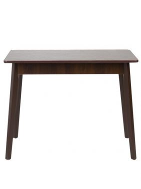 Стол кухонный  100*60см KETT-UP ECO LEO прямые ножки темный орех деревянный