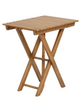 Стол складной KETT-UP ECO NATURE 60*45см H=75см, деревянный, орех