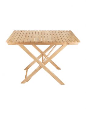 Стол средний KETT-UP NATURE 90*60см складной, высота 65см,  массив, водный лак