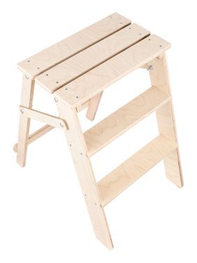 Стремянка KETT-UP ECO BIG STEP, три ступени