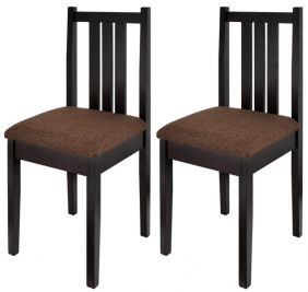 Комплект (2шт) обеденных стульев KETT-UP ECO НИЛЬС, деревянный, венге