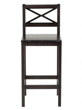 Стул барный KETT-UP ECO HUGO PLUS BIG SIZE деревянный черный