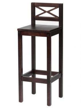 Стул барный KETT-UP ECO HUGO PLUS NEW (ХУГО) деревянный венге