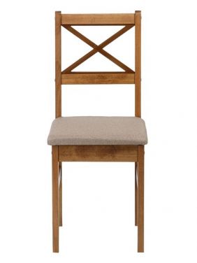 Стул кухонный KETT-UP ECO МАГНУС (Magnus) деревянный, орех/коричневая рогожка