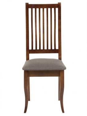 Стул кухонный KETT-UP ECO RASMUS (РАСМУС)  деревянный, орех/коричневая рогожка