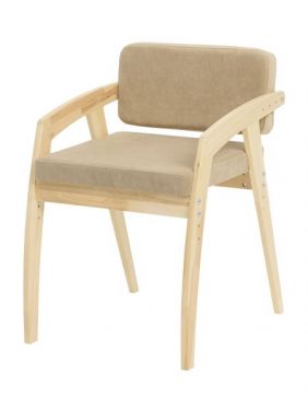 Стул растущий  KETT-UP ECO PITER , натур, прозрачный лак