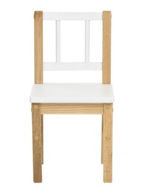 Стульчик детский деревянный KETT-UP ECO SVALA NEW белый / натур