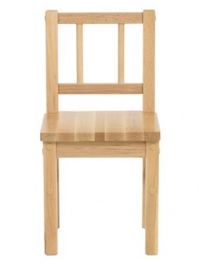 Стульчик детский деревянный KETT-UP ECO SVALA NEW прозрачный лак