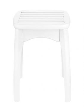 Табурет KETT-UP ECO КАНТРИ, белый, массив