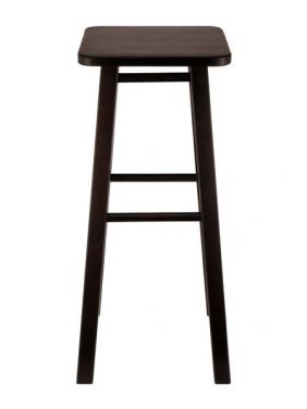 Табурет KETT-UP LOFT BAR барный, 65см, деревянный, сиденье квадратное, венге