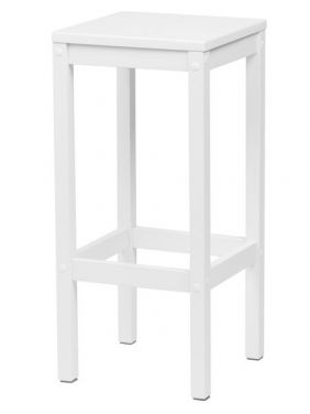 Табурет барный KETT-UP ECO HUGO NEW (ХУГО) деревянный белый