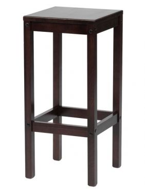 Табурет барный KETT-UP ECO HUGO NEW (ХУГО) деревянный венге