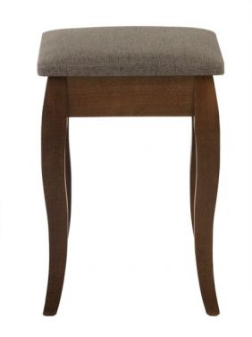 Табурет деревянный KETT-UP ECO НОРВИК LUXE орех / коричневая рогожка