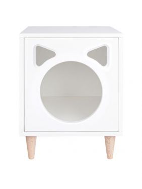 Тумба для питомцев KETT-UP ECO PETS с дверкой БЕЛЫЙ