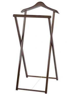Вешалка костюмная KETT-UP CLASSIC ECO деревянная бук темный