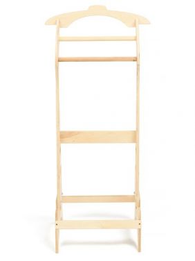 Вешалка костюмная KETT-UP ECO AVANTGARDE деревянная без покрытия