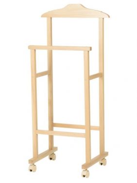 Вешалка костюмная KETT-UP ECO ДЖАННИК прозрачный лак