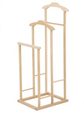 Вешалка костюмная KETT-UP ECO VICTOR (ВИКТОР)  деревянная, без покрытия